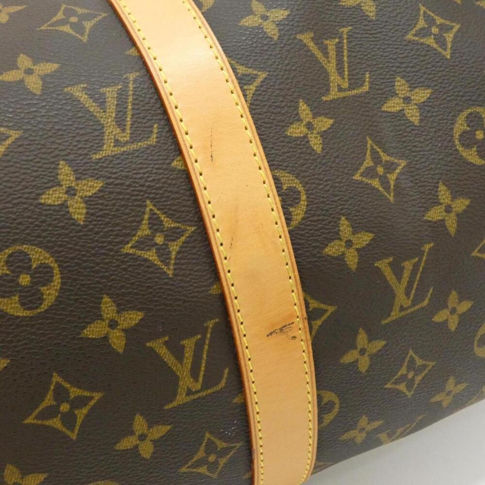 LOUIS VUITTON Authentic Brown Monogram Keepall 50 Boston Bag - Picture 3 of 10